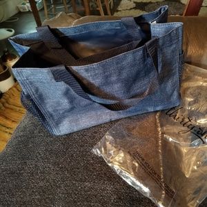 THIRTY-ONE-All in organizer - CROSSHATCH BLUE .